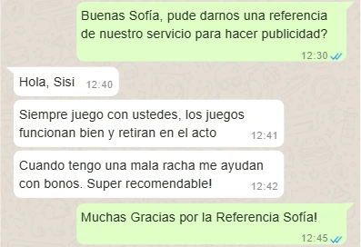 Referencia de cliente 3